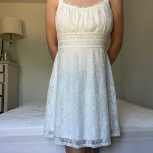 White Lace Dress